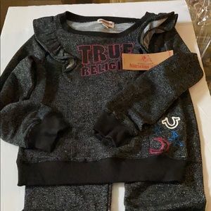 True Religion pants and top